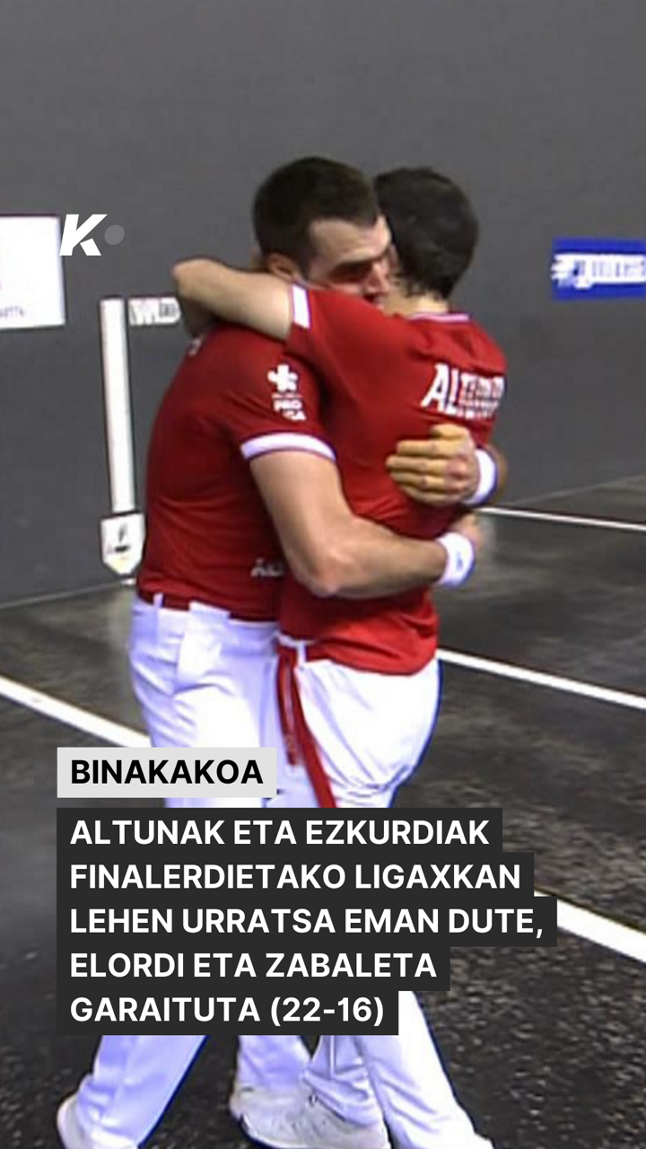 Binakakoa: Altuna-Ezkurdia vs Elordi-Zabaleta
