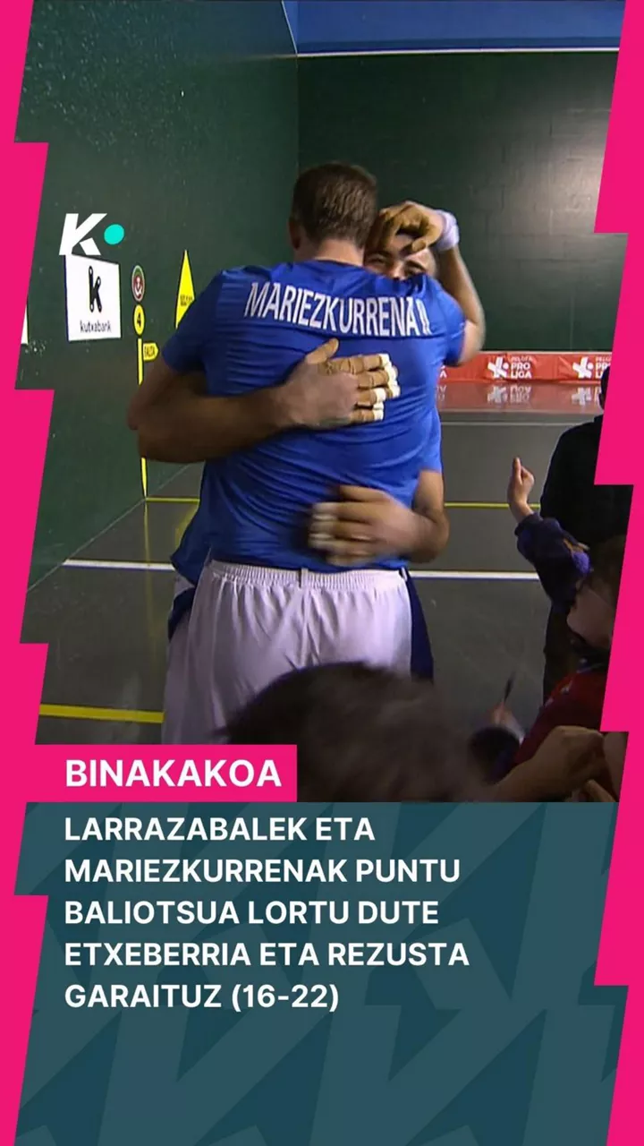 Etxeberria-Rezusta vs Larrazabal-Mariezkurrena