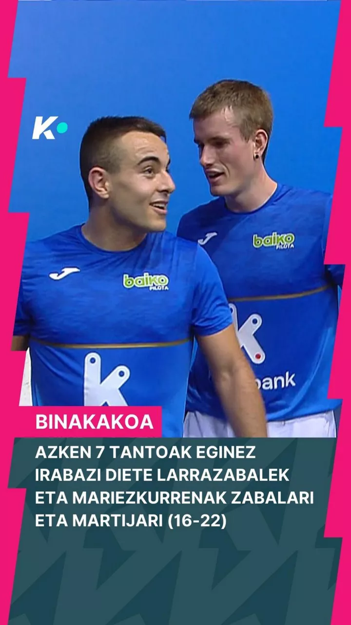 Zabala-Martija vs Larrazabal-Mariezkurrena