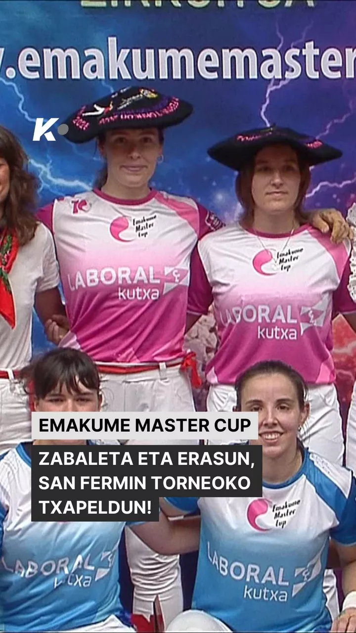Pilota Emakume Master Cup Sanferminetako Torneoko Finala
