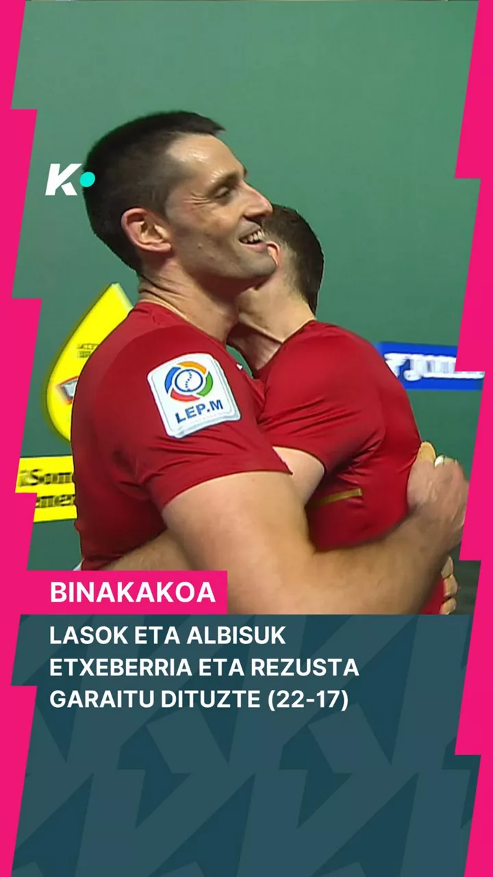 Laso-Albisu vs Etxeberria-Rezusta