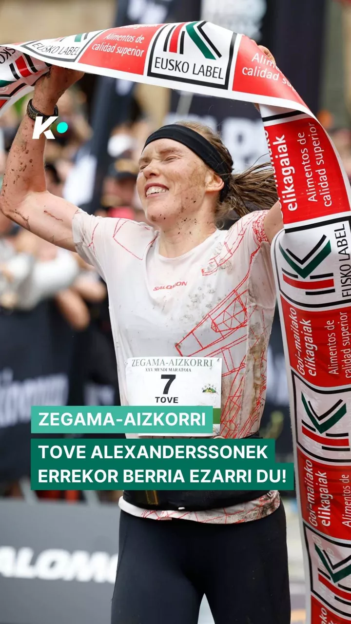 Atletismoa: Zegama-Aizkorri Tove Alexandersson