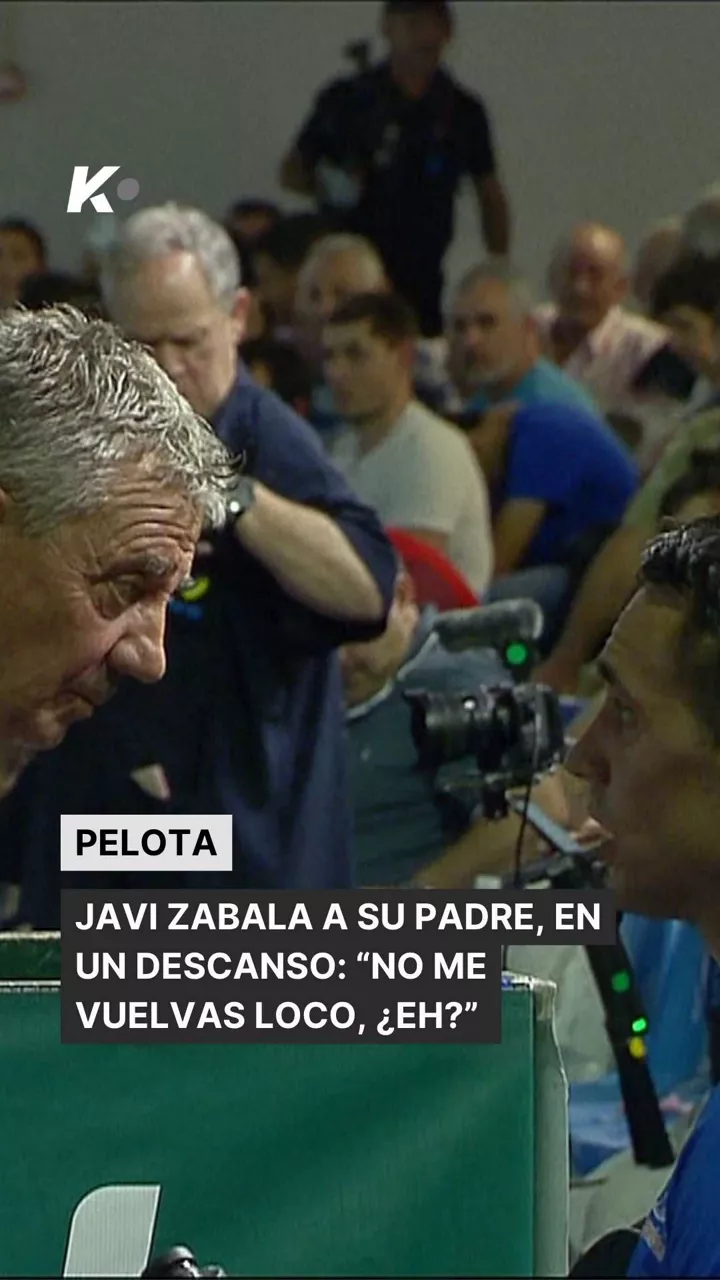 Pilota orokorra Javi Zabala eta aitaren arteko elkarrizketa