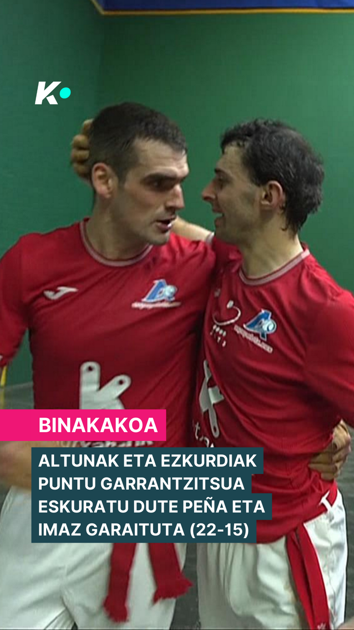 Altuna-Ezkurdia vs Artola-Imaz