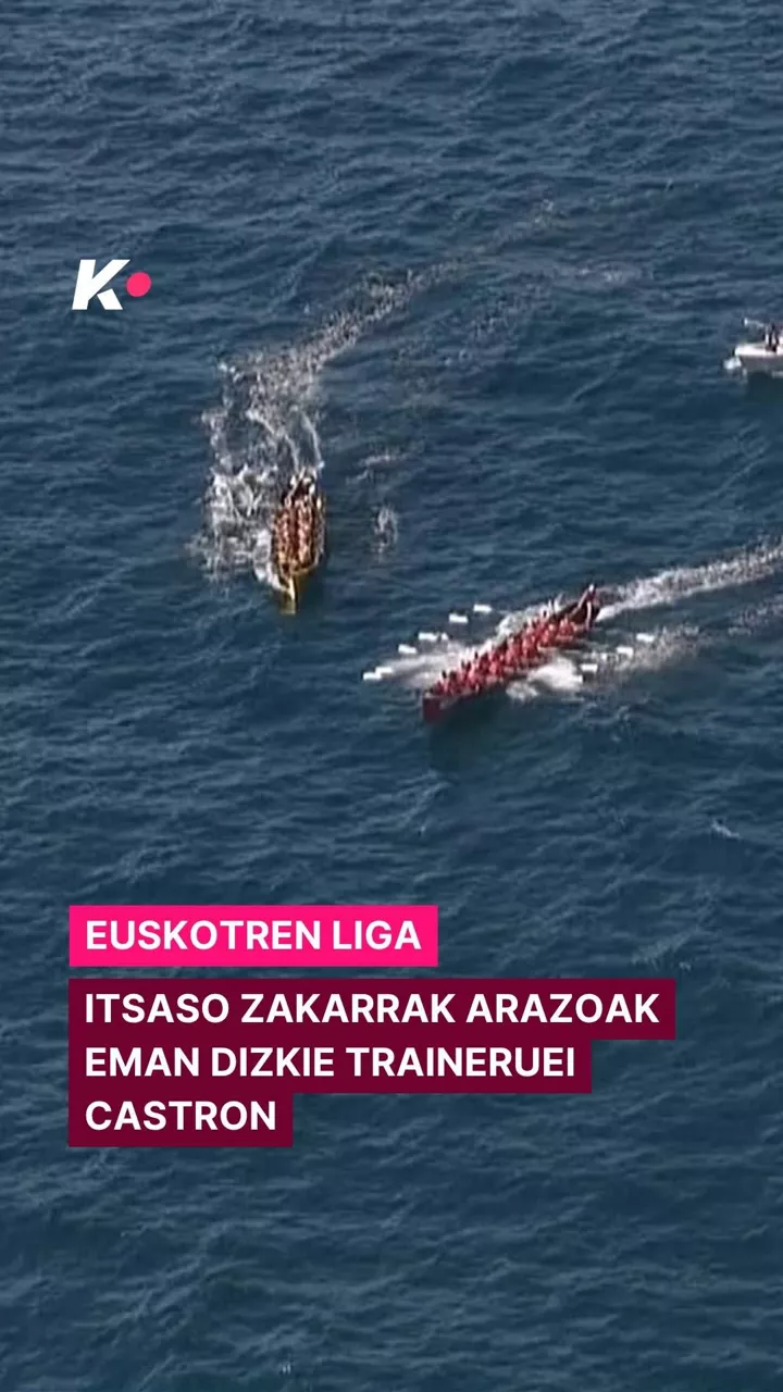 Arrauna Euskotren Ligako gertakariak Castroko Banderan