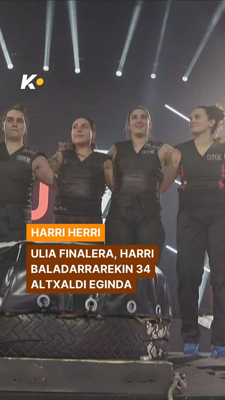 Herri kirolak Harri Herri Ulia