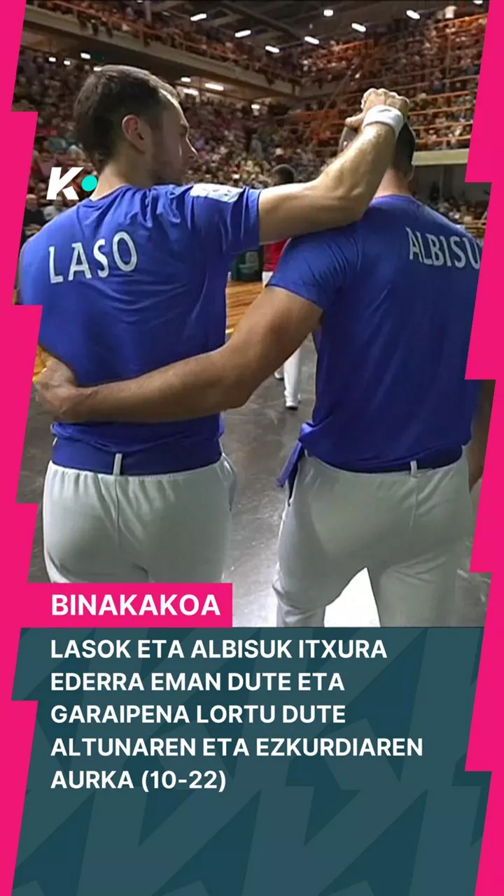 Altuna-Ezkurdia vs Laso-Albisu