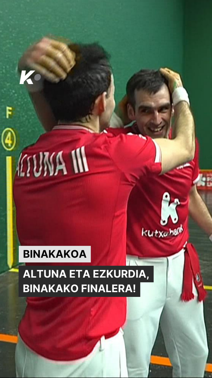 Binakakoa: Altuna-Ezkurdia vs Laso-Albisu