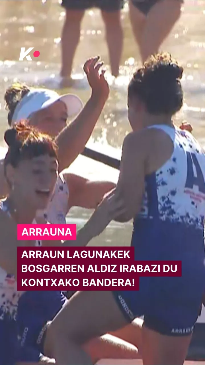 Arrauna Kontxako Bandera 2026 Arraun Lagunak irabazi