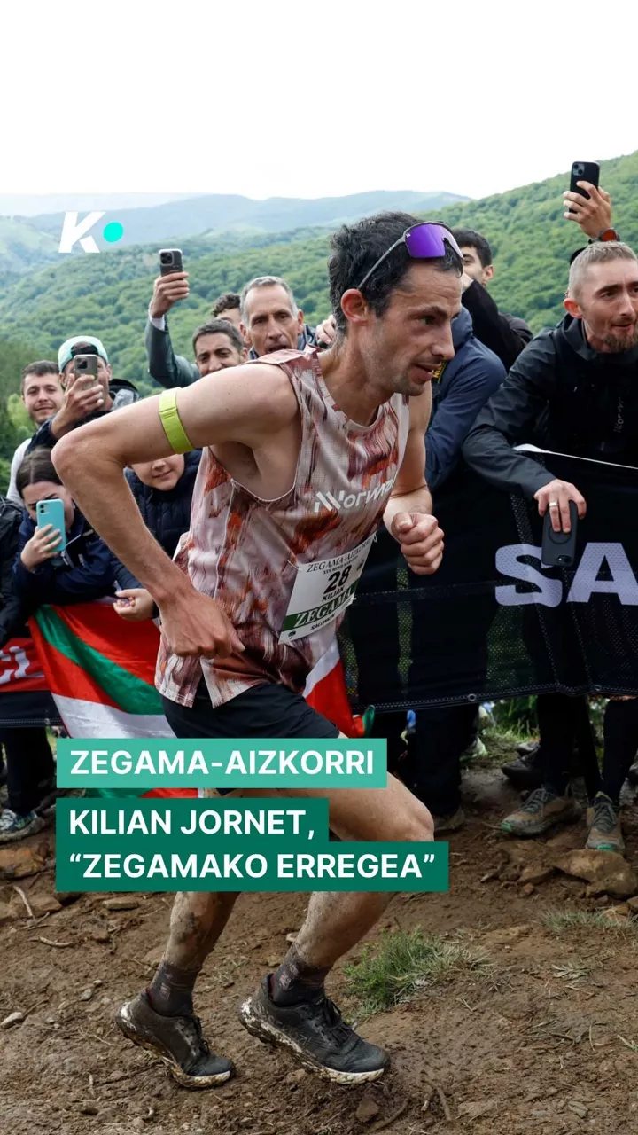 Atletismoa: Zegama-Aizkorri Kilian Jornet