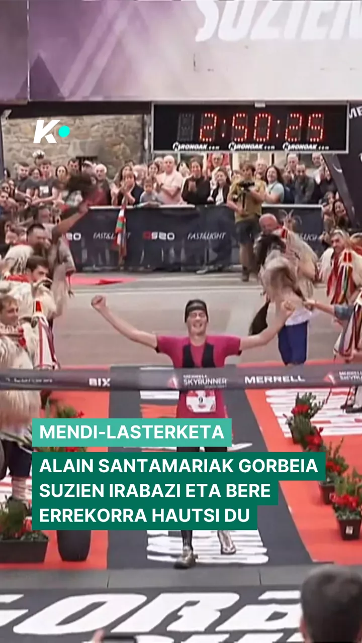 Atletismoa Gorbeia Suzien Alain Santamaria
