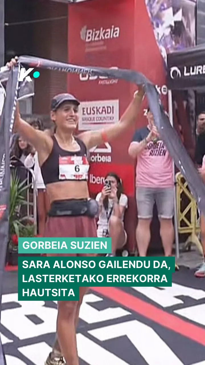 Atletismoa Gorbeia Suzien Sara Alonso
