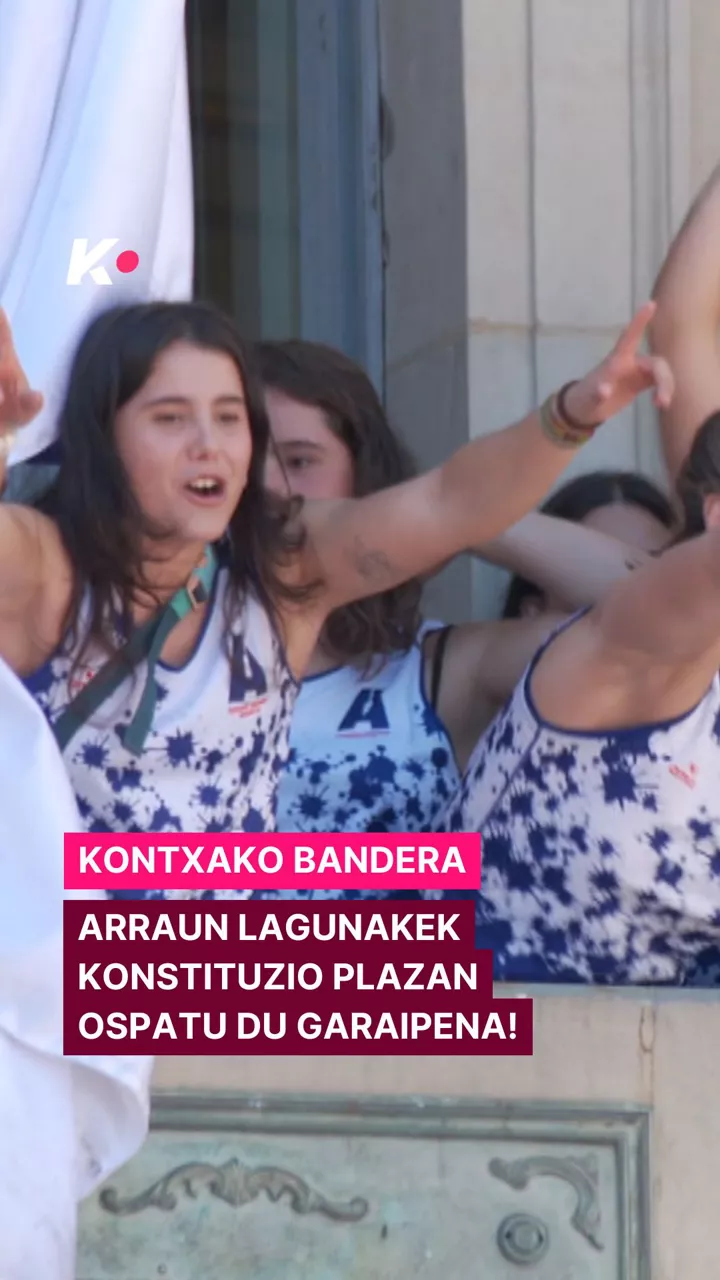 Arrauna Kontxako Bandera Arraun Lagunaken ospakizunak