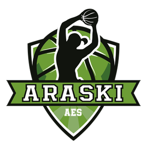 Bouclier de l'équipe de basket Kutxabank Araski.