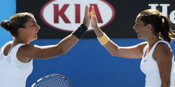 Errani y Vinci. Foto: EFE