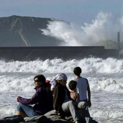 Olatuak olas Plentzia efe