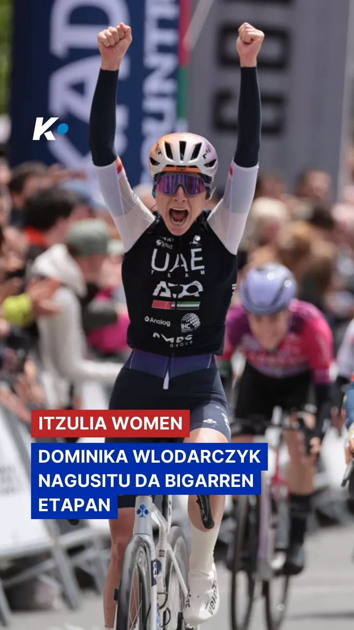 Txirrindularitza Itzulia Women Wlodarczyk etapa 02