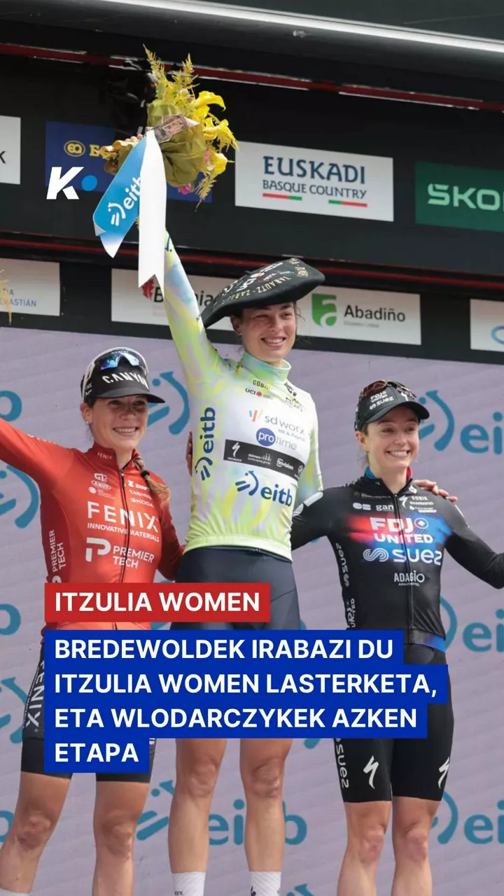Txirrindularitza Itzulia Women Bredewold etapa 03