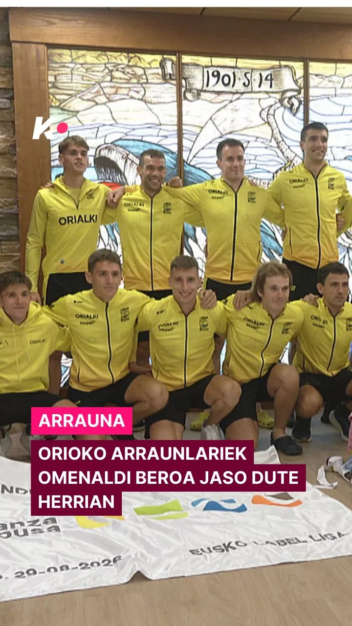 Arrauna Orio Eusko Label ospakizuna