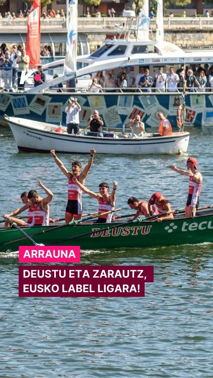 Arrauna Eusko Label play-offa Deustu Zarautz igo