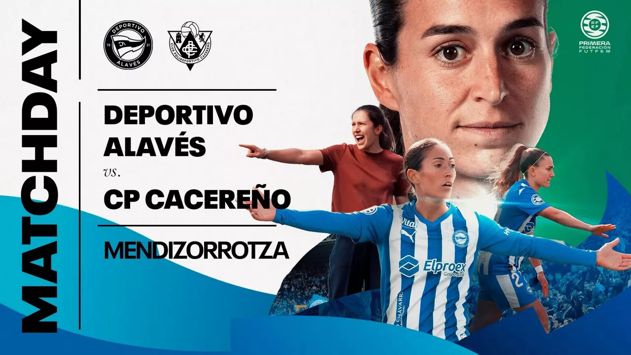 Alavés-Cacereño. Imagen: Deportivo Alavés
