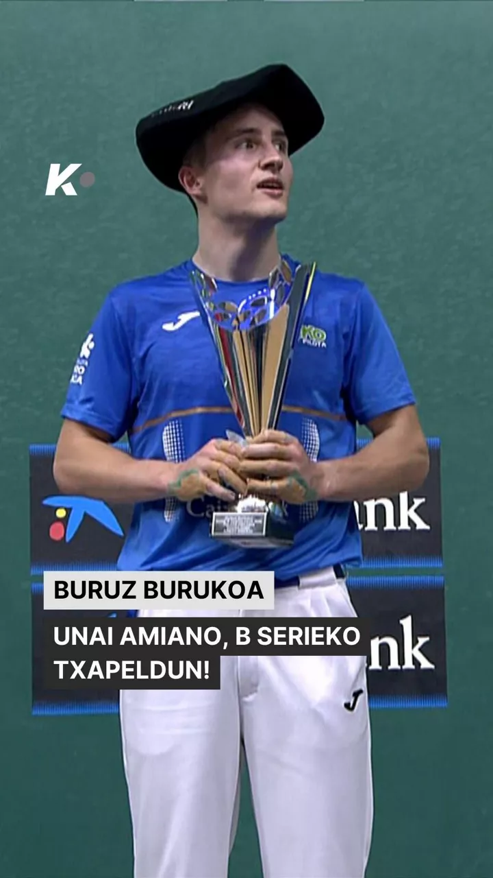 Pilota Banakakoa Amiano Txapeldun B Seriea 