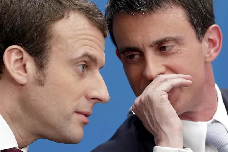 VALLS MACRON EFE