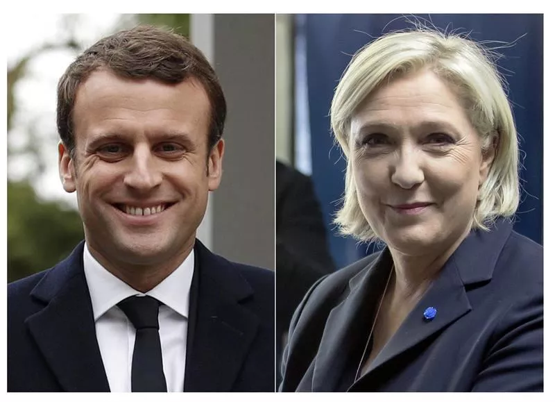 MACRON ETA LE PEN EFE