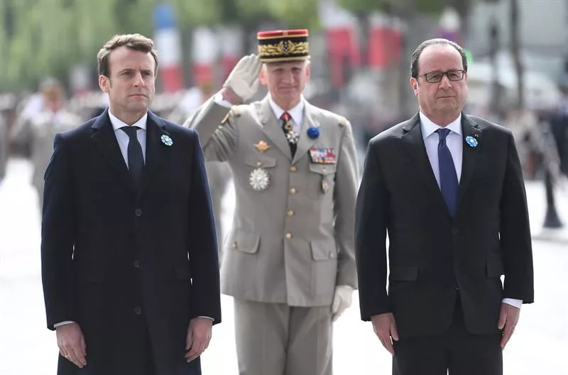 HOLLANDE MACRON EFE