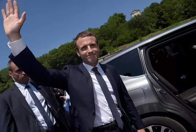EMMANUEL MACRON FRANTZIA EFE