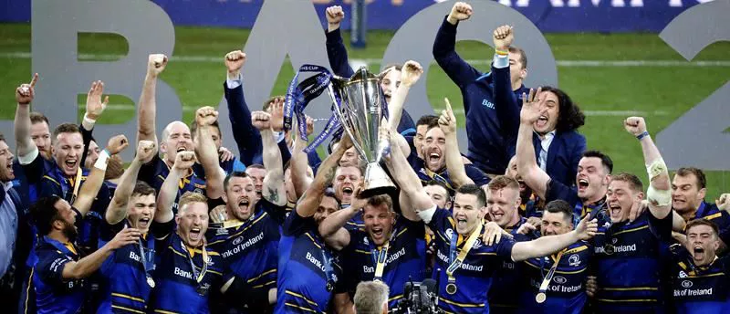 Leinster taldeak irabazi zuen 2018ko Champions Cup txapelketa. Artxiboko argazkia: EFE