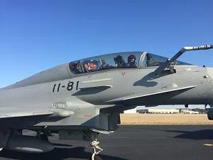 Eurofighter del Ejército del Aire español. defensa.gob.es.