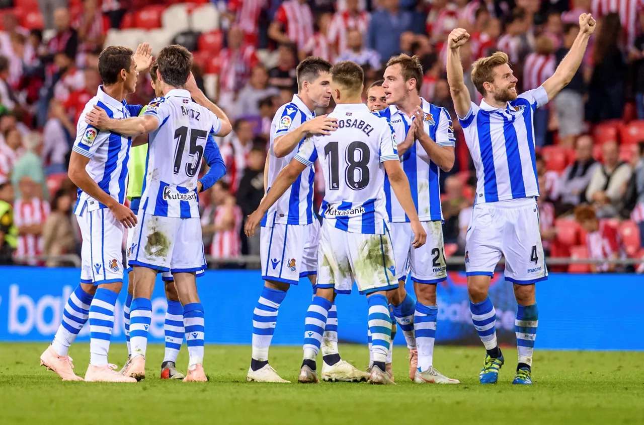 REALSOCIEDAD GOL SANMAMES ATHLETIC DERBI EFE