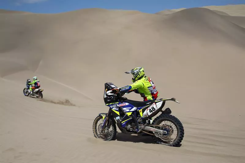 Rally dakar 2019: Aravind Prabhakar (Sherco TVS)