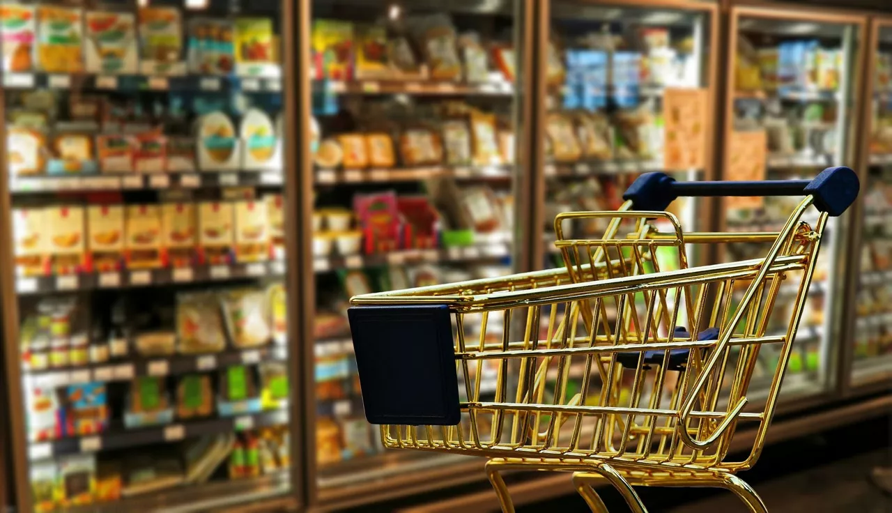 elikagaiak supermerkatua. alimentos supermercado