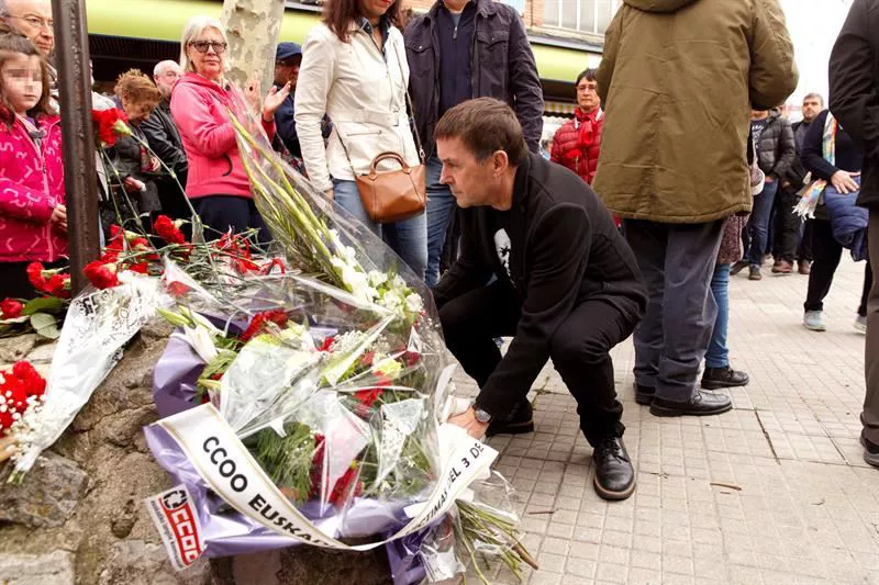 Arnaldo Otegi EH Bilduren koordinatzaile nagusia. Argazkia: Efe