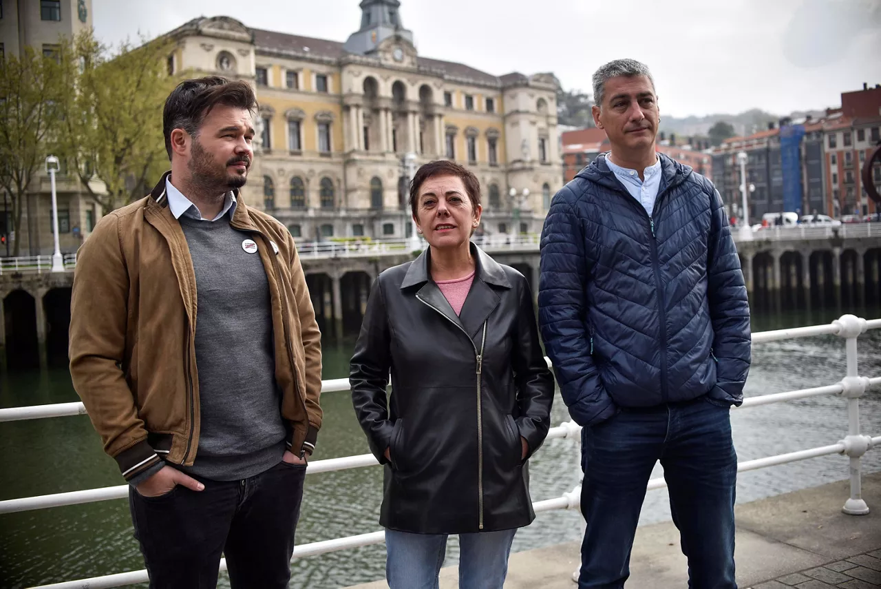 GABRIEL RUFIAN MERTXE AIZPURUA OSCAR MATUTE