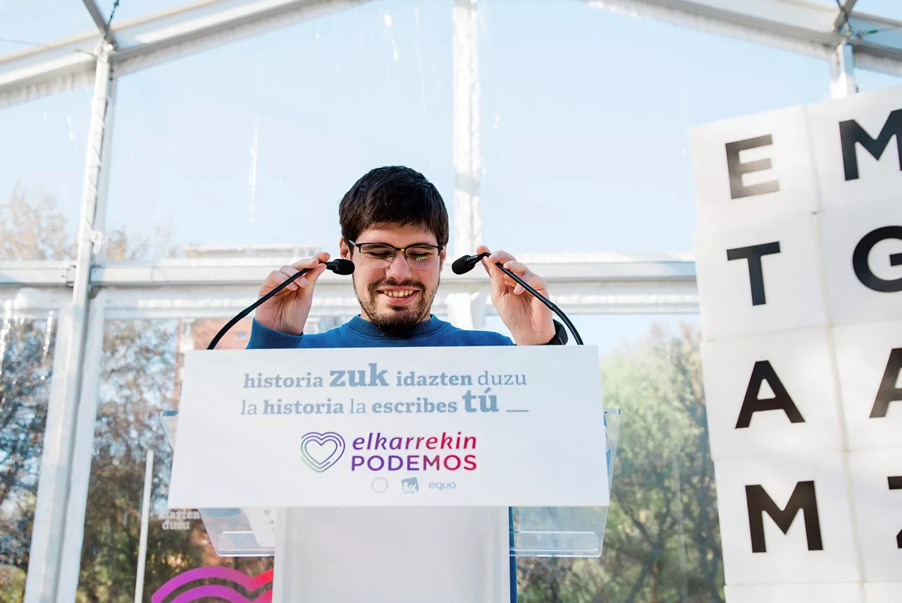 LANDER MARTINEZ ELKARREKIN PODEMOS EFE
