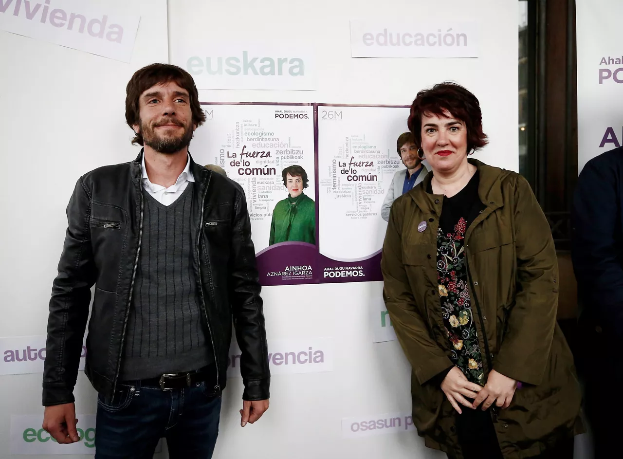 Imagen de archivo de Mikel Buil y Ainhoa Aznarez.