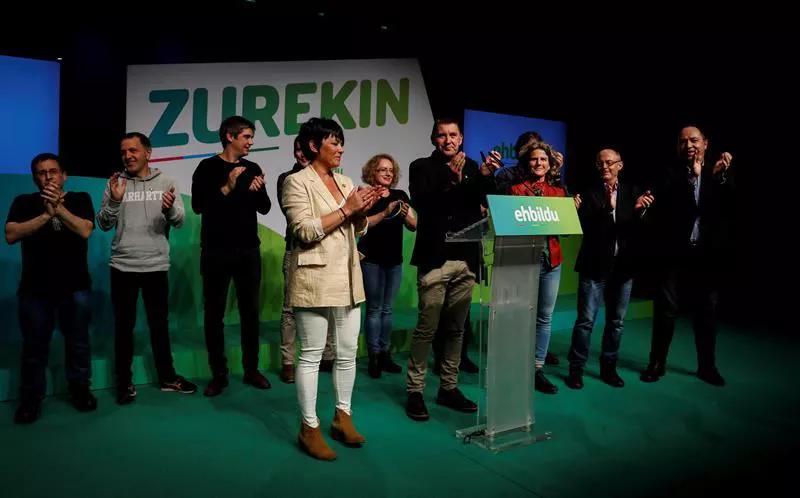 EH Bilduren ekitaldia. Argazkia: EFE