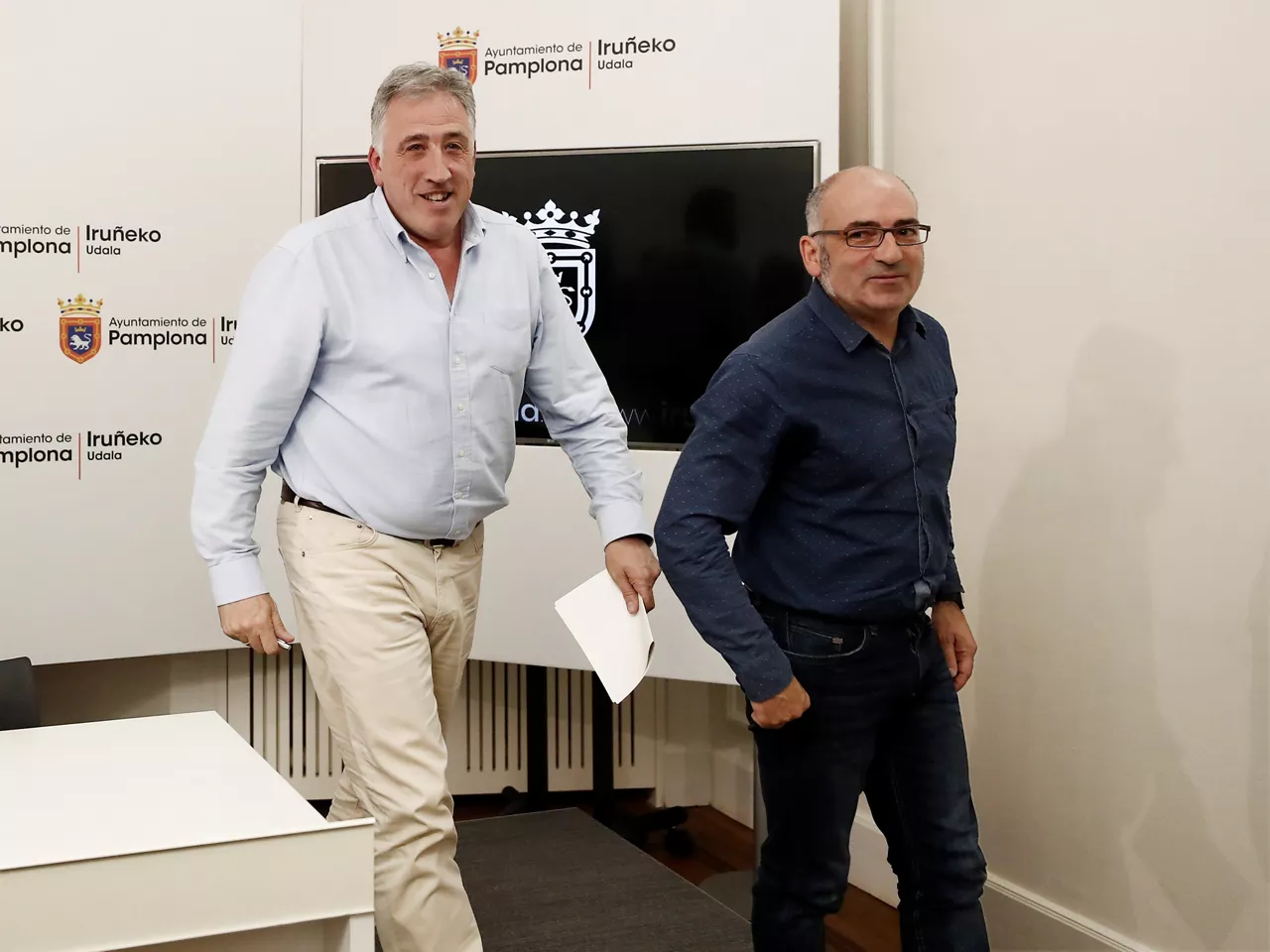 JOSEBA ASIRON JOXE ABAURREA EH BILDU IRUÑEA EFE