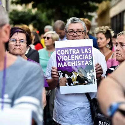 VIOLENCIA MACHISTA INDARKERIA MATXISTA PROTESTA BILBAO EFE