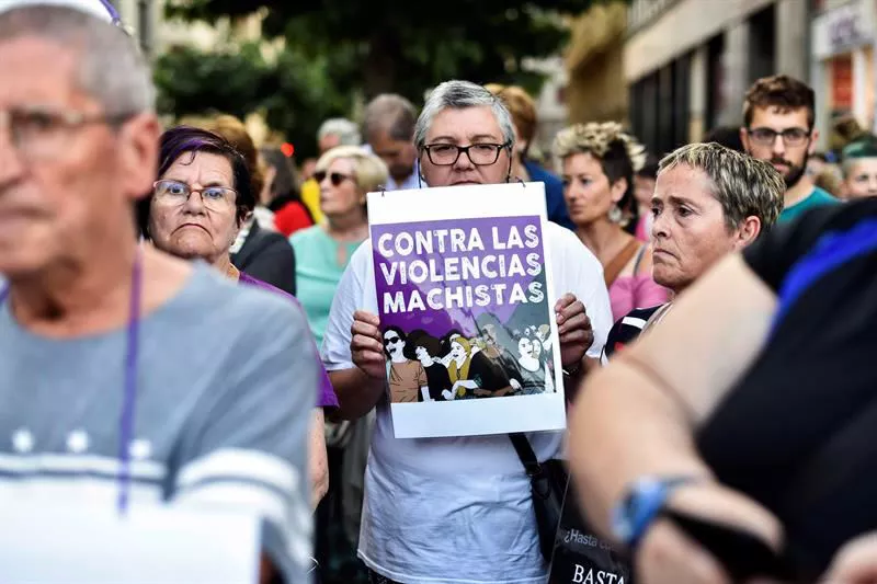 VIOLENCIA MACHISTA INDARKERIA MATXISTA PROTESTA BILBAO EFE