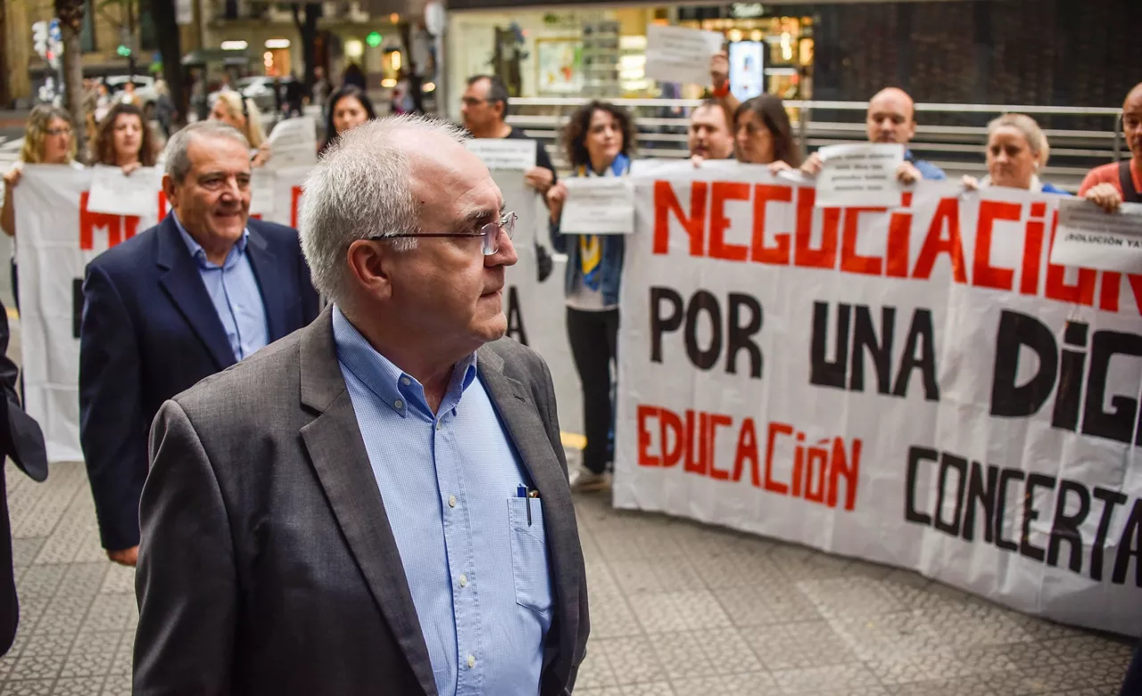 KRISTAU ESKOLA PATRONAL MIKEL ORMAZABAL ITUNPEKO CONCERTADA EFE