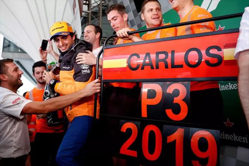 CARLOS SAINZ FORMULA UNO