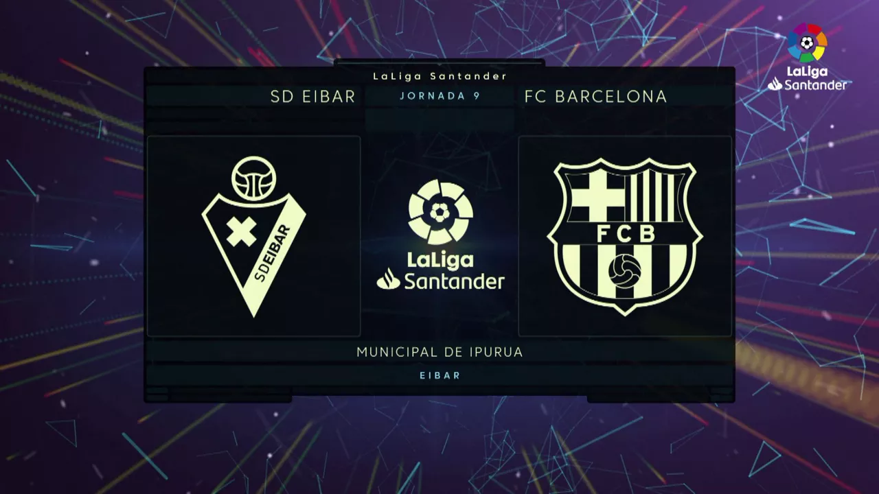 Jornada: 9  Equipos: Eibar - Barcelona