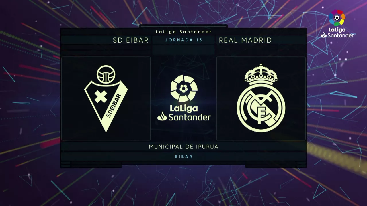 Jornada: 13  Equipos: Eibar - R. Madrid