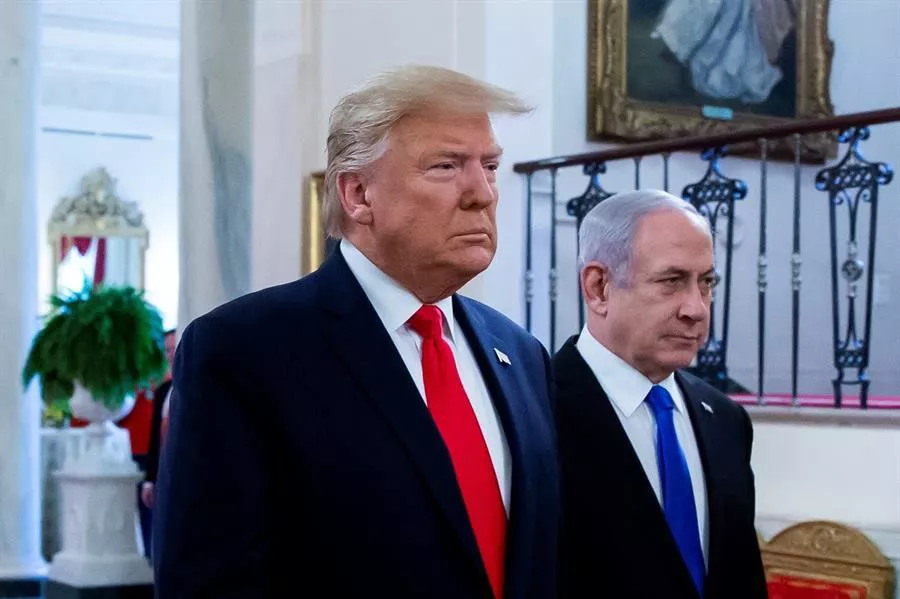 TRUMP NETANYAHU EFE