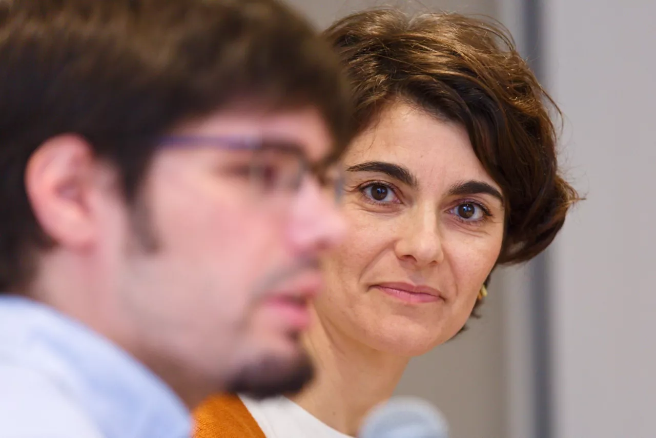 ROSA MARTINEZ PODEMOS LEHENDAKARIGAI LANDER MARTINEZ EFE