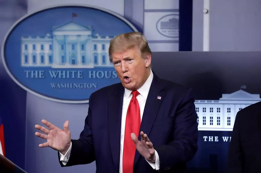 TRUMP RUEDA DE PRENSA CASA BLANCA EFE